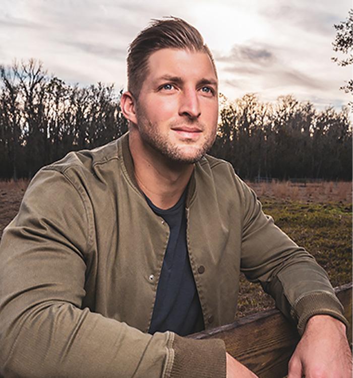 Tim Tebow - Former NFL player, Bestselling author